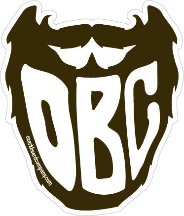 OBC Beard Sticker
